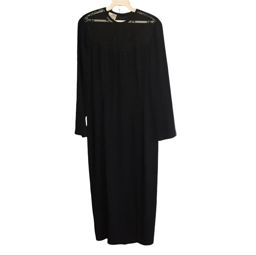 𝅺CYNTHIA Howie vintage long sleeve midi dress women’s 6